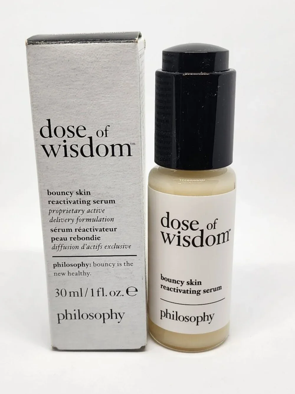Dose of Wisdom Bouncy Skin Reactivating Serum by Philosophy (1 fl. oz.)